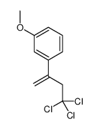 1-methoxy-3-(4,4,4-trichlorobut-1-en-2-yl)benzene Structure