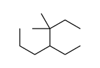 4-ethyl-3,3-dimethylheptane Structure