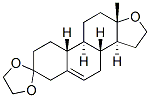 17-Oxoestr-5-en-3-one ethylene acetal结构式