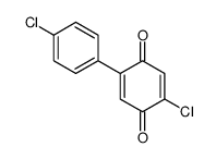 2-chloro-5-(4-chlorophenyl)cyclohexa-2,5-diene-1,4-dione Structure