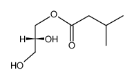 (-)(R)-glycerol-1-isovalerate结构式