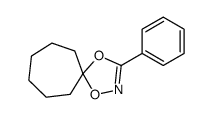 3-phenyl-1,4-dioxa-2-azaspiro[4.6]undec-2-ene结构式