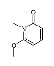 N-methyl-6-methoxy-2-(1H)-pyridone Structure