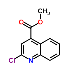 2-氯喹啉-4-羧酸甲酯结构式