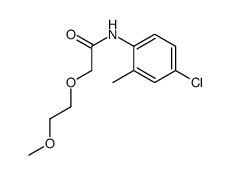 N-(4-chloro-2-methylphenyl)-2-(2-methoxyethoxy)acetamide Structure