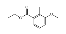 3-methoxy-2-methyl-benzoic acid ethyl ester Structure