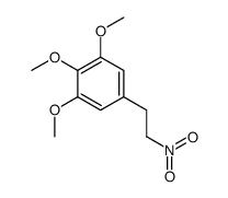 1,2,3-trimethoxy-5-(2-nitroethyl)benzene Structure