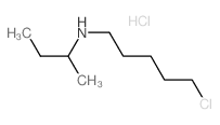 1-Pentanamine,5-chloro-N-(1-methylpropyl)-, hydrochloride (1:1) Structure