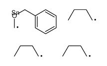 tributyl(phenylmethoxymethyl)stannane Structure