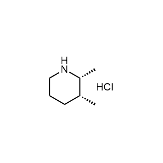 顺式-2,3-二甲基哌啶盐酸盐结构式
