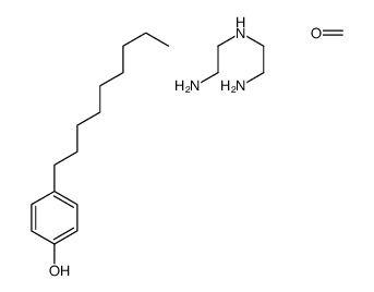 甲醛与N-(2-氨乙基)-1,2-乙二胺和4-壬基酚的聚合物结构式
