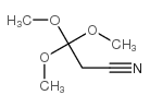 3,3,3-三甲氧基丙腈结构式