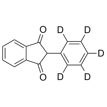 苯茚二酮D5结构式