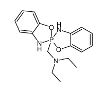N-ethyl-N-(2,2'-spirobi[3H-1,3,2λ5-benzoxazaphosphole]-2-ylmethyl)ethanamine Structure