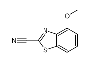 2-Benzothiazolecarbonitrile,4-methoxy Structure