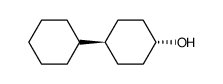 trans-4-cyclohexylcyclohexanol结构式
