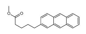 methyl 5-anthracen-2-ylpentanoate结构式