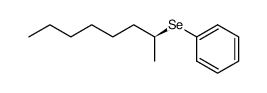 (S)-(+)-2-octyl phenyl selenide Structure