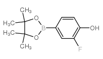 3-氟-4-羟基苯基硼酸,频哪醇酯结构式