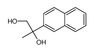 2-naphthalen-2-ylpropane-1,2-diol结构式