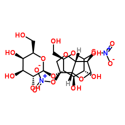 D-ISOSORBIDE DINITRATE Structure