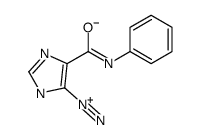 anilino-(5-diazonioimidazol-4-ylidene)methanolate Structure