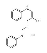 1-PHENYLAMINO-5-PHENYLIMINO-1,3-PENTADIEN-2-OL HYDROCHLORIDE Structure