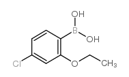 4-氯-2-乙氧基苯硼酸结构式