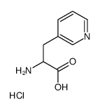 3-(3-吡啶基)丙氨酸盐酸盐结构式