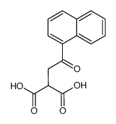 (2-[1]naphthyl-2-oxo-ethyl)-malonic acid结构式