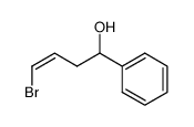 (Z)-1-phenyl-4-bromobut-3-en-1-ol结构式