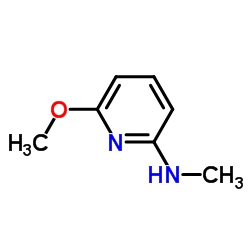 2-Methoxy-6-methylaminopyridine Structure