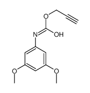 prop-2-ynyl N-(3,5-dimethoxyphenyl)carbamate Structure