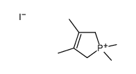 1,1,3,4-tetramethyl-2,5-dihydrophosphol-1-ium,iodide结构式