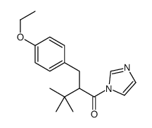 2-[(4-ethoxyphenyl)methyl]-1-imidazol-1-yl-3,3-dimethylbutan-1-one Structure