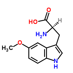 D-5-甲氧基色氨酸结构式