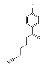 6-(4-Fluorophenyl)-6-oxohexanenitrile结构式