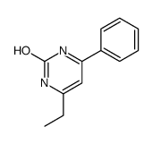 6-ethyl-4-phenyl-1H-pyrimidin-2-one结构式