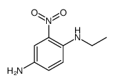 1,4-Benzenediamine, N1-ethyl-2-nitro结构式