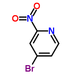 4-溴-2-硝基吡啶结构式