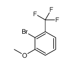 2-溴-3-三氟甲基苯甲醚结构式