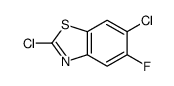 2,6-dichloro-5-fluoro-1,3-benzothiazole结构式