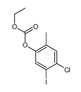 4-氯-5-碘-2-甲基苯基乙基碳酸酯结构式