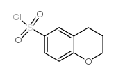 3,4-dihydro-2H-chromene-6-sulfonyl chloride Structure