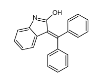 3-benzhydrylidene-1H-indol-2-one结构式