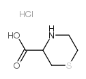 硫代吗啉-3-羧酸盐酸盐结构式