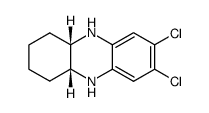 7,8-dichloro-(4ar,10ac)-1,2,3,4,4a,5,10,10a-octahydro-phenazine Structure