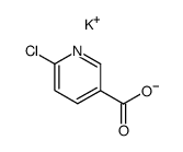 potassium 6-chloronicotinate结构式