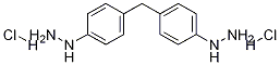 1-[4-(4-肼基苄基)苯基]肼二盐酸盐结构式