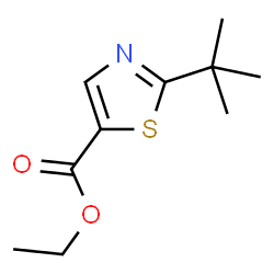 Ethyl 2-(tert-butyl)thiazole-5-carboxylate Structure